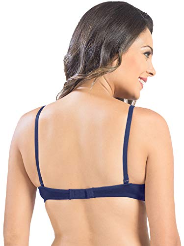 Image of SONARI Women's Non-Padded T-Shirt Bra | Wire-Free, Medium Coverage, Comfortable Polyester-Cotton Blend Fabric | Adjustable Straps, Ideal for Sports Catwalk