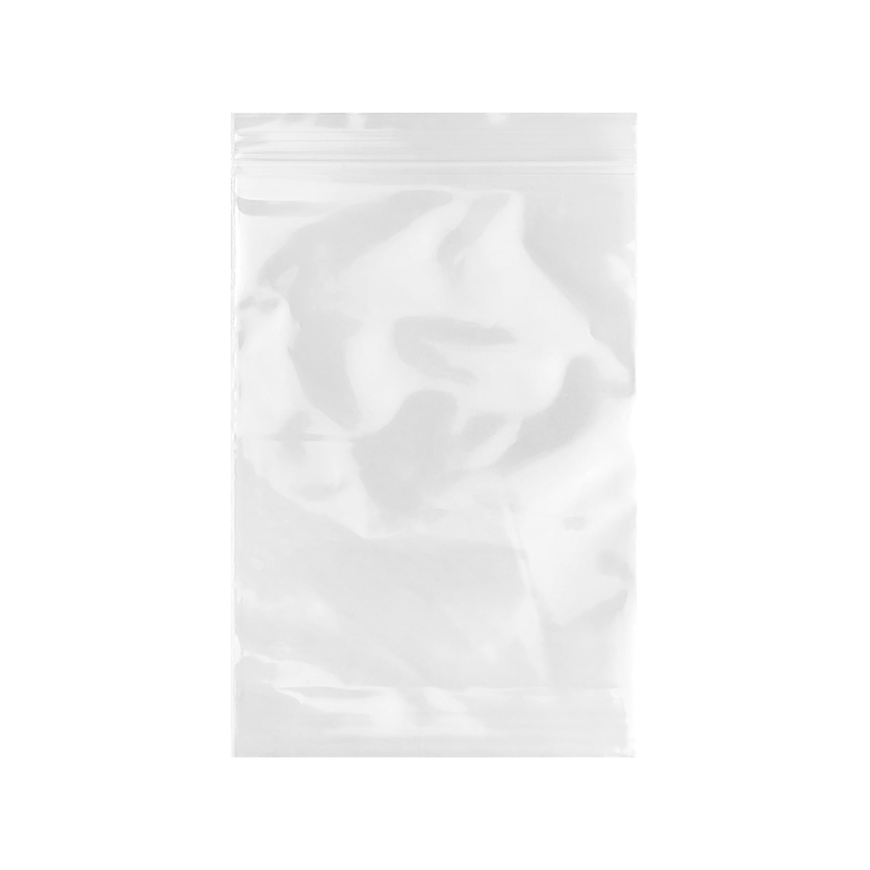 200 Pcs Small Plastic Bags 4 x 6 Inch 4 Mils Clear Small Zip Bag Resealable Zip Bag for Candy Cookies Cards Jewelry
