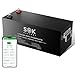 SOK Battery 100Ah 24V LiFePO4 Lithium Battery Iron Phosphate Deep Built-in 100A BMS 4000+ Cycle Rechargeable Battery,Perfect for Your RV or Any Off-Grid Applications