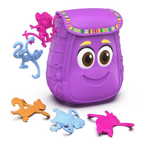 Opiniones de Monos para Niño más recomendados. 47 Spin Master Games, Dora, la Exploradora, Barril de Monos, Juego clásico de conectar Piezas en Estuche de Mochila, para niños en Edad Preescolar, 1–4 Jugadores, a Partir de 3...