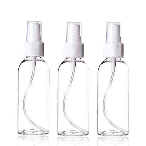 Plastic Spray Bottles Fine Mist - 3PCS 3.4OZ Refillable Small Empty Travel Bottles