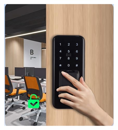 Serrure intelligente à empreintes digitales pour porte maison serrure électronique - 5