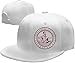 Morehouse A College Logo Baseball Caps Unisex Flat Brim Baseball Cap Hat White