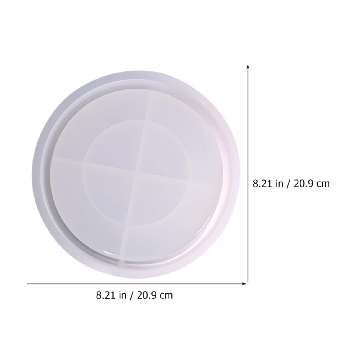 Molde de Barril de Silicona para Diy, Molde de Cesta Artesanal Lavable y Antiadherente, Adecuado para Manualidades y Almacenamiento Creativo