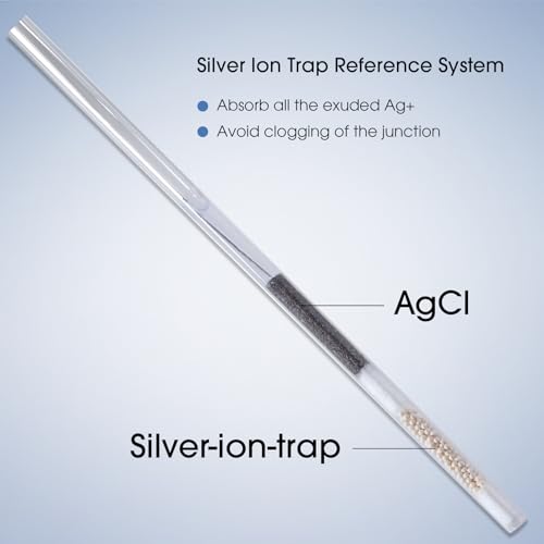 Image of Apera Instruments PH60-HT Handheld pH Meter Tester Kit with LabSen 865 pH /Temp. Electrode for Lab-Grade pH Measurement in High Temperature and /or Corrosive Water Solutions