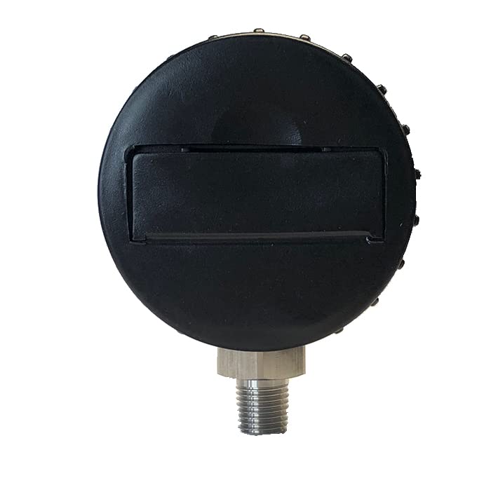 Miniatura 3 de SSI TECHNOLOGIES Medidor de presión digital de la serie MG1-3000-A-9V-R con pantalla LCD, presión de funcionamiento de 3000 psig, 9 V, precisión del