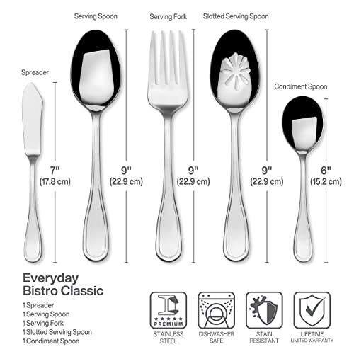 Fitz-Floyd-Fitz-and-Floyd-Everyday-Bistro-Classic-Silverware-45piece-service-for-eightGray5266453 Fitz Floyd Fitz and Floyd Everyday Bistro Classic Silverware 45piece service for eightGray5266453
