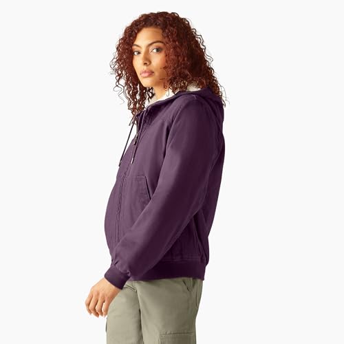 Dickies Women's Fleece Lined Duck Canvas Jacket3