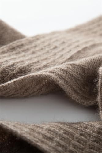 Women's Knitted Warm Cashmere Hood Scarf Gift Knit Hooded Scarf3