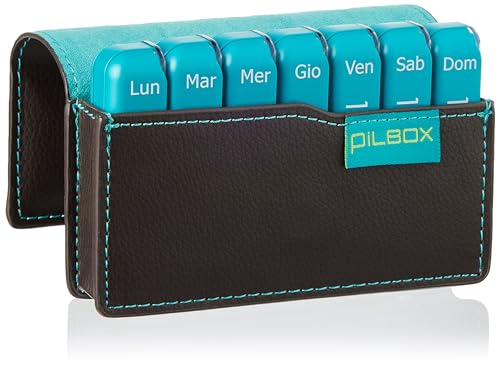Porta Comprimidos semanal MINI PILBOX (CHOCOLATE)