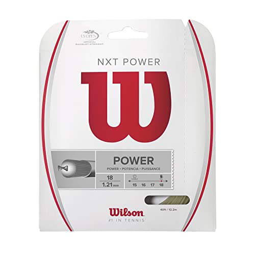 Wilson NXT Power guirlande de 12 m à grande élasticité pour un toucher de balle pur