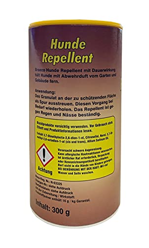 3 x Hunde Repellent 300g, Abwehrduft gegen Hunde, Hundeschreck, Hundeschutz