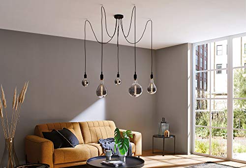 Paulmann 28860 LED Bulb 1879 Globe 125 140lm 4 Watt Dimmable Smoked Glass Vintage 1800 K E27 Bulb, 130 Lm, 130lm - Image 3