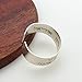 NadinArtDesign YHWH Sterling Silver Ring - Jehovah Rings, Yahweh Band Custom Hebrew Engraved Personalized Jewish Yehweh Band, Engravable Kabbalah Blessing Ring 8mm wide - Jewish Gift