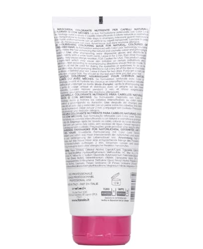 Fanola Nourishing Colour Mask, Nourishing and Conditioning Pigmented Hair Mask to Intensify Color and Temporarily Dye Hair - Image 2