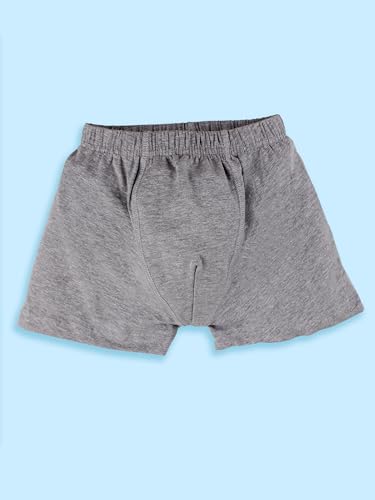Image of KiddoPanti Boys Boxer Shorts Pack of 3 | Soft Cotton-Lycra Blend | Comfortable Fit with Bio Wash for All-Day Comfort | Kids Briefs