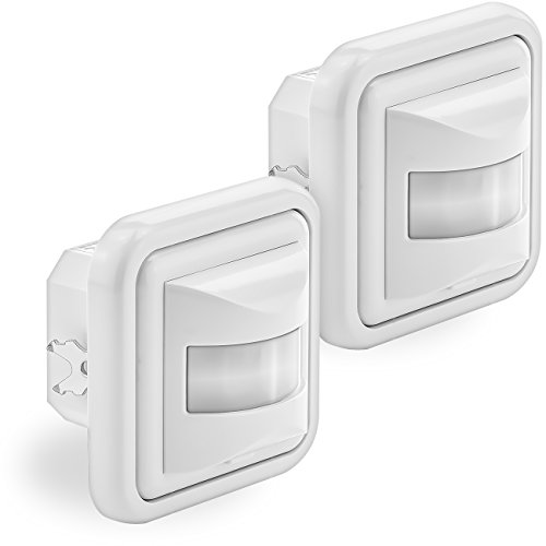 SKU 6609 - Sensore Di Movimento A Infrarossi 360 Gradi Montaggio A Incasso Colore Nero | LED Italia