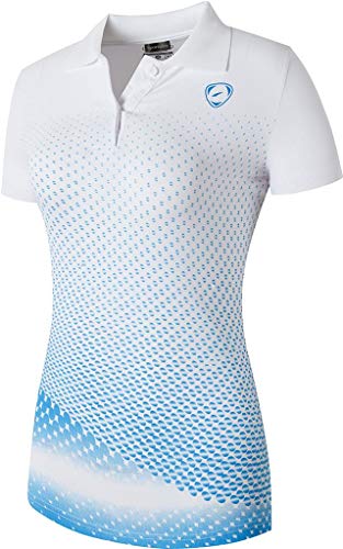 Sportides Women's 3 Packs Sport Quick Dry Polo T-Shirt Swt251_316_317 White S #TOP1