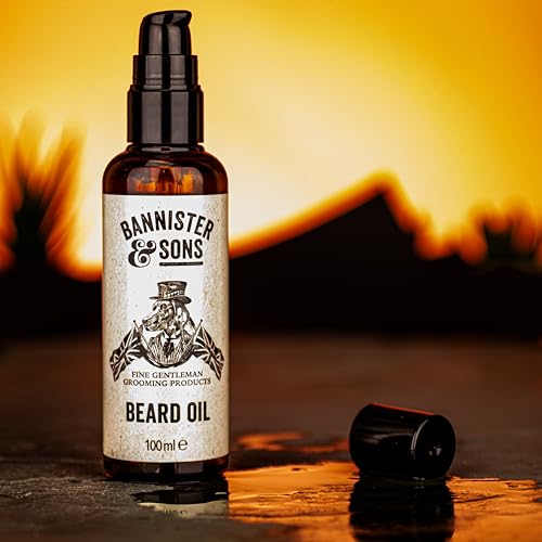 Bannister & Sons Mild Spicy Citrus Scented Beard Oil - Best Beard Oil for Men - Nourishing Skin Care and Premium Hair Oil with Sweet Almond Oil and Jojoba - The Perfect Barber Beard Oil - Image 5