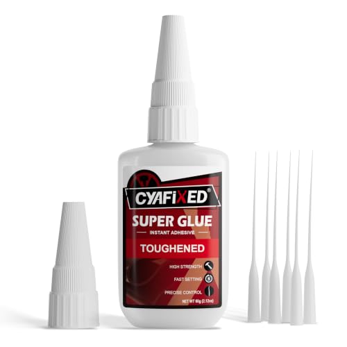 Image of Toughened Super CA Glue 2 oz, Instant Cyanoacrylate Adhesive for Rubber