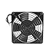 Gaoailin Store Metal Industrial Cooling Fan 22 0V 110 V AC Miłośnik procesor Chłodnica lutownicza zamrażarka spawalnicza wentylator powietrza chłodnica 12x12x2.5 (Color : 5 blades 220V)