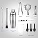 Cocktail Shaker Set Bartender Kit, Homemaxs 17-piece Bar Kit, Professional Bar Set Tools Drink Mixing, Home, Bar, Parties