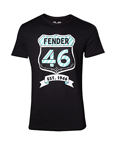 Fender Route 46 T-shirt noir L Cover