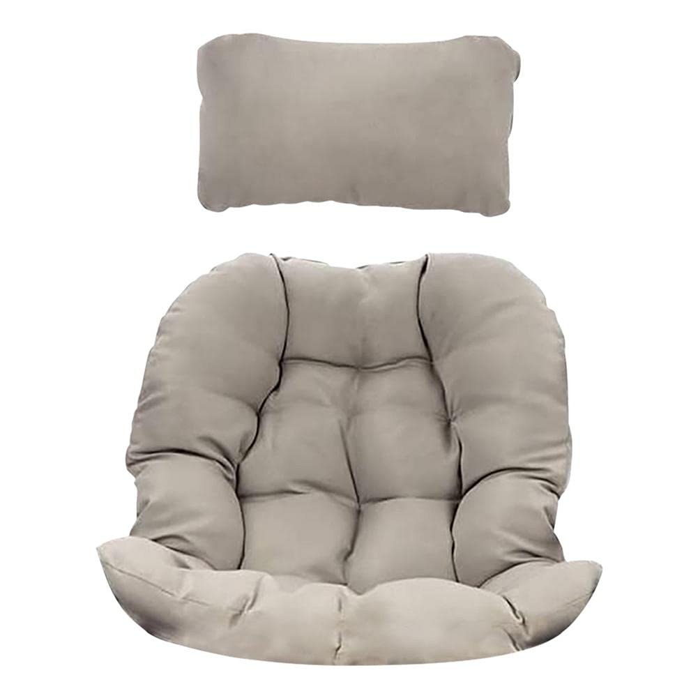 Coussin de siege moelleux pour soulager le dos sur chaise en bois et metal
