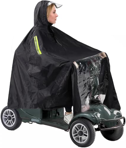 RoadPioneer Mobility Scooter Rain Cover for Riding,Waterproof Electric Scooter Poncho
