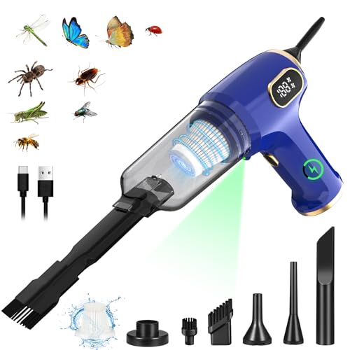 2025 Bug Vacuum Catcher,USB Rechargeable Insect Control for Adults and Kids,Spider Killer Insect...
