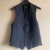 土曜限定 最終値下げ 未使用 VOX スーツ用ベスト M チャコール