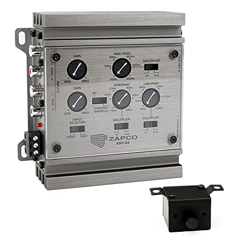 Zapco ASP-X2 2-Way Electronic Crossover