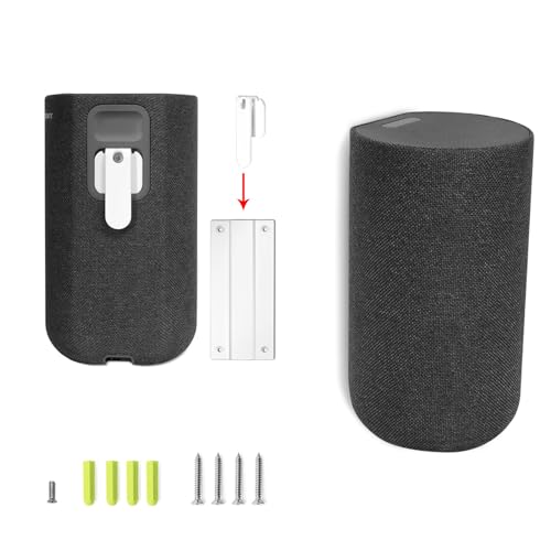 Modern Speaker Wall Mount for Speaker Convenient Wall Stand for Indoor Setups Screw Mounting Storage Racks Speaker Stand