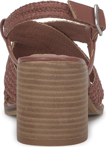 Image of Lucky Brand Sasina Cut Out Heeled Sandals
