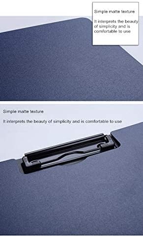 Miniatura 5 de Paquete de 12 carpetas A4 sin perforaciones con abrazadera de acción de resorte, clips fuertes, carpeta de archivos para oficina, comercial,