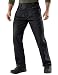 CQR Men's Tactical Pants Lightweight EDC Assault Cargo, Assault Duratex(tlp106) - Black, 36W x 32L