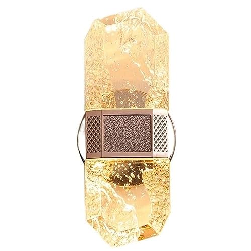 Modern Gold Wall Sconces Creative Crystal Wall Lamp Fixtures Bathroom