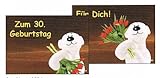 tatzino - Postkarte / Wackelbild - Nr. 34 - Zum 30. Geburtstag - für Dich!