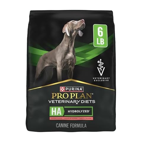 Purina Pro Plan Veterinary Diets HA Hydrolyzed Protein Dog Food Dry Salmon Flavor Formula - 6 lb. Bag Cover