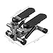 Sparta Mini Stepper Exercise Machine – Compact Fitness Stepper with LCD Display & Resistance Bands, Anti-Slip Foot Pedals, Portable Cardio Stepper for Home Workouts for Full-Body Conditioning (Grey)