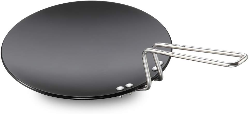 Hawkins-Futura Hard Anodized Concave Griddle Tava, 11-Inch Diameter