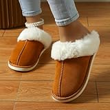 Pantofole pelose e calde senza lacci