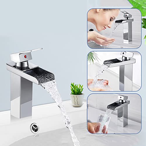 Robinet de vanité en acier inoxydable pour lavabo tendance - 6
