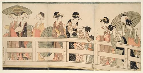 Lienzo de Tomimoto Toyohina por Kitagawa Utamaro, el regalo cultural perfecto de 60x90cm