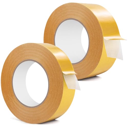 iCAGY Double Sided Tape 30mm x 50mm Wide x 60 ft/20 yd Rolls, 2-Pack - image 1