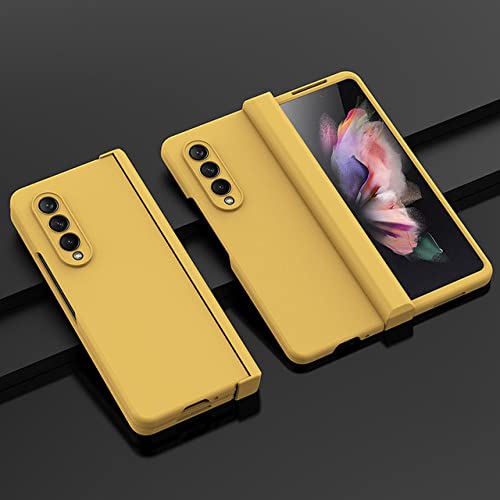 Coque Samsung Galaxy Z Fold 4 antichoc jaune pour usage actif quotidien