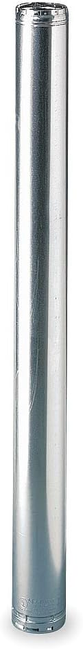 Pipe Section, 3 In Dia, 2 ft. L