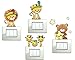 Pegatinas pared niños oso Tigre León sabana animales adhesivo dormitorio jirafa Stickers decoración interior Vinilo Decorativas Adhesiva Pared Dormitorio Salón Guardería habitación Infantiles Bebés