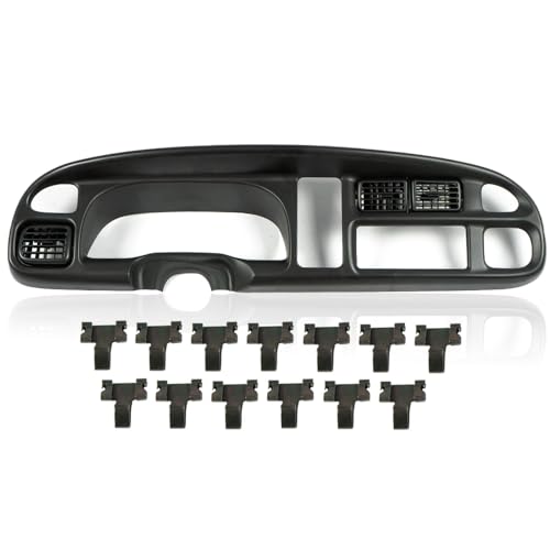 PIT66 Dash Board Bezel Cover w/Vents Fit Dodge Ram 1500 2500 3500 1998-2002