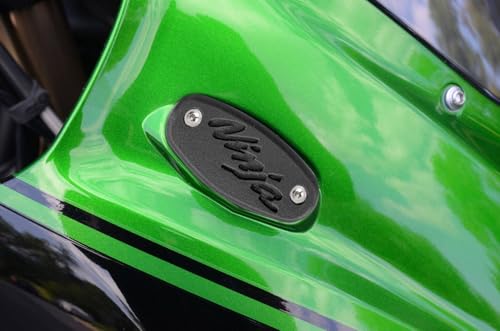 Caches de rétroviseurs haut de gamme Kawasaki Ninja H2SX noir
